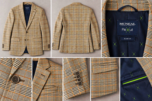 Mcneal flexxut herren blazer - herren,