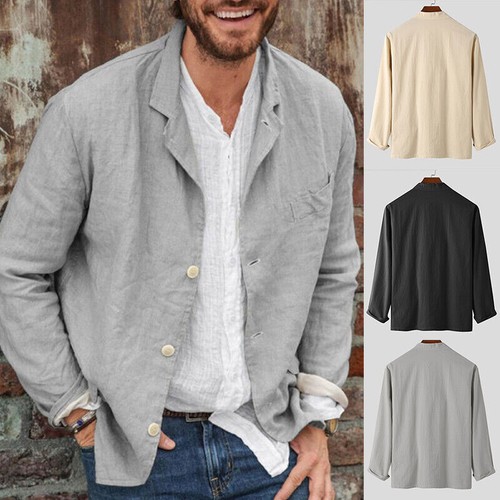 2025 herren blazer hemd mantel - herren,