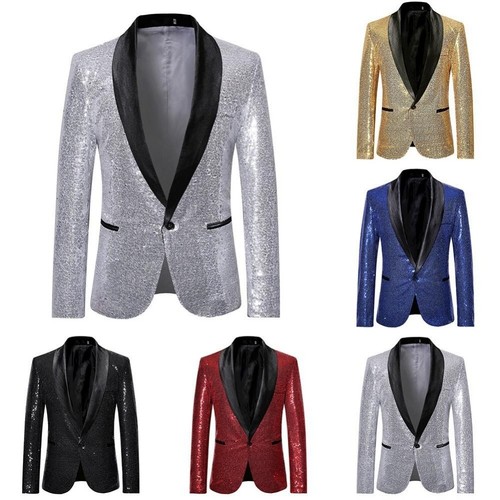 Herren glitzer pailletten - herren,