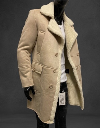 Modische fell gefüttert beige - modische,